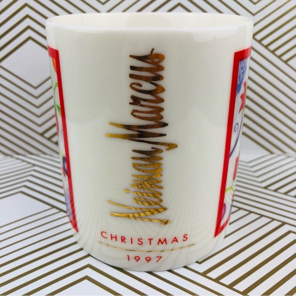 Vintage 1997 Neiman Marcus Holiday Christmas Mug 🌲 - Picture 2 of 5